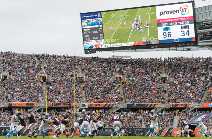 Bears vs. Panthers, Soldier Field.